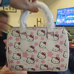 Hello Kitty Pink and White Mini Bag